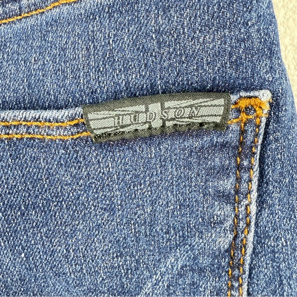 Hudson Blair Super Skinny High Rise Full Length Denim Jeans Women's Size 27 - Picture 7 of 16
